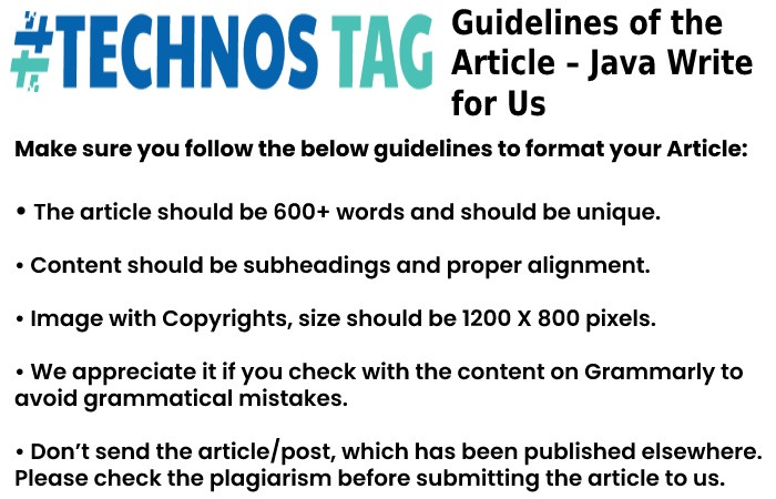 Guidelines of the Article