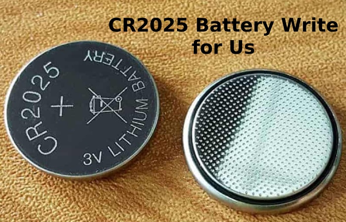 CR2025 Battery Write for Us