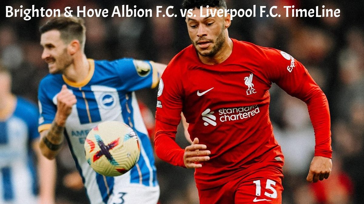 Brighton & Hove Albion F.C. vs. Liverpool F.C. TimeLine