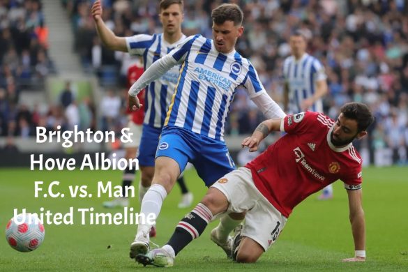 brighton & hove albion f.c. vs. man united timeline