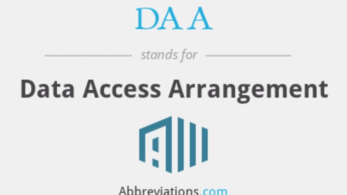Data Access Arrangement